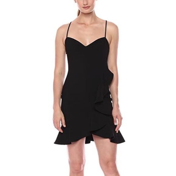 Likely Dresses & Skirts - LIKELY revolve black ruffle Lavern short cocktail date night dress lbd